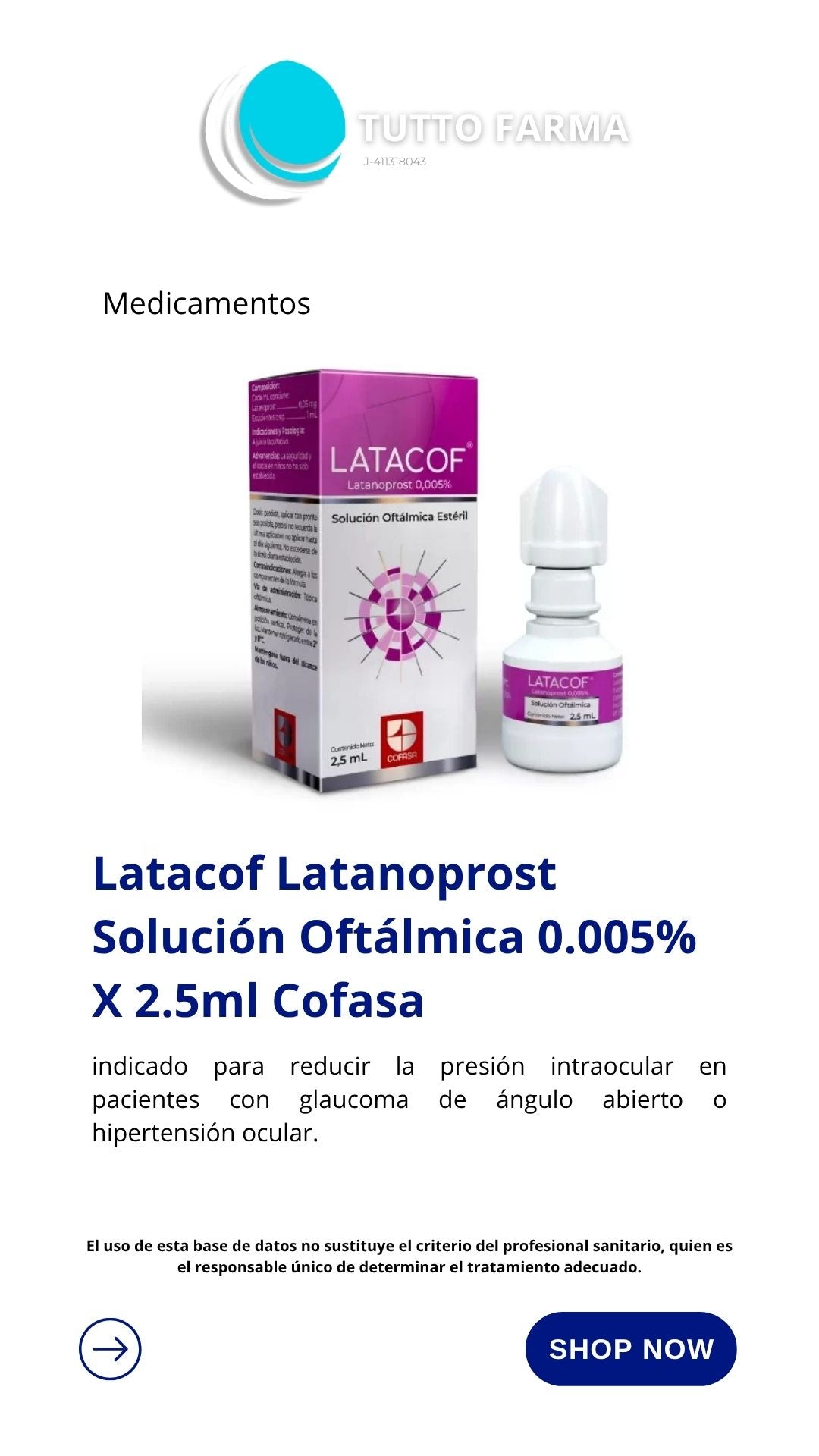 LATACOF SOL OFTX 2,5ML (E)