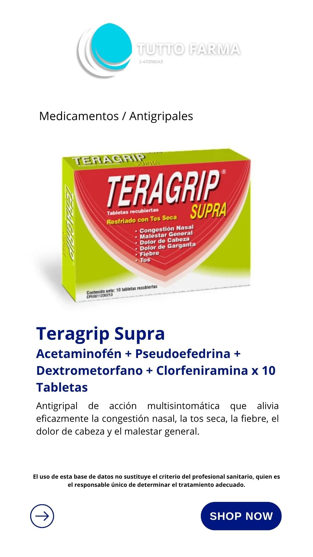 TERAGRIP SUPRA 10TAB