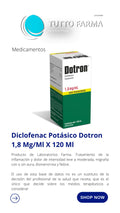 DOTRON PEDIATRICO 1,8 MG/ML X 120ML DICLOFENAC
