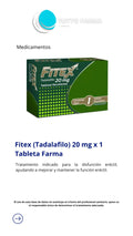 FITEX 20 MG X 1 TAB FARMA