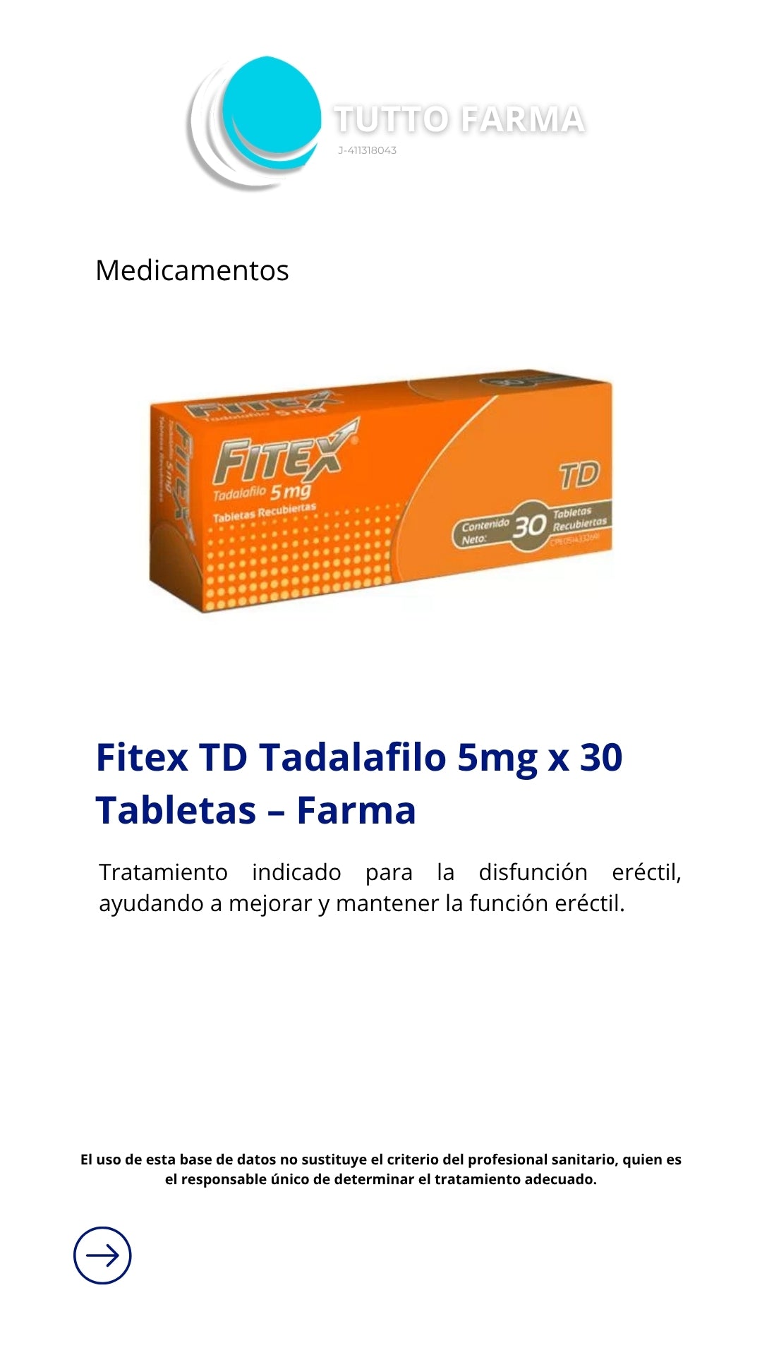 FITEX 5MG X 30TAB (E)