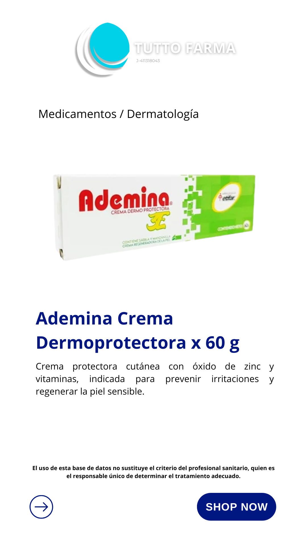 ADEMINA CR. ANTI 60GR