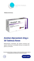 ANSILAN 2MG X30 COMPR