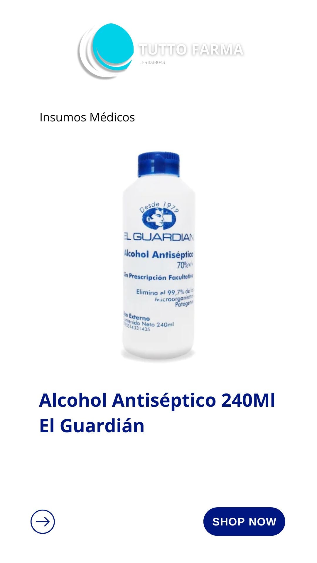 ALCOHOL GUARDIAN 240CC(E)