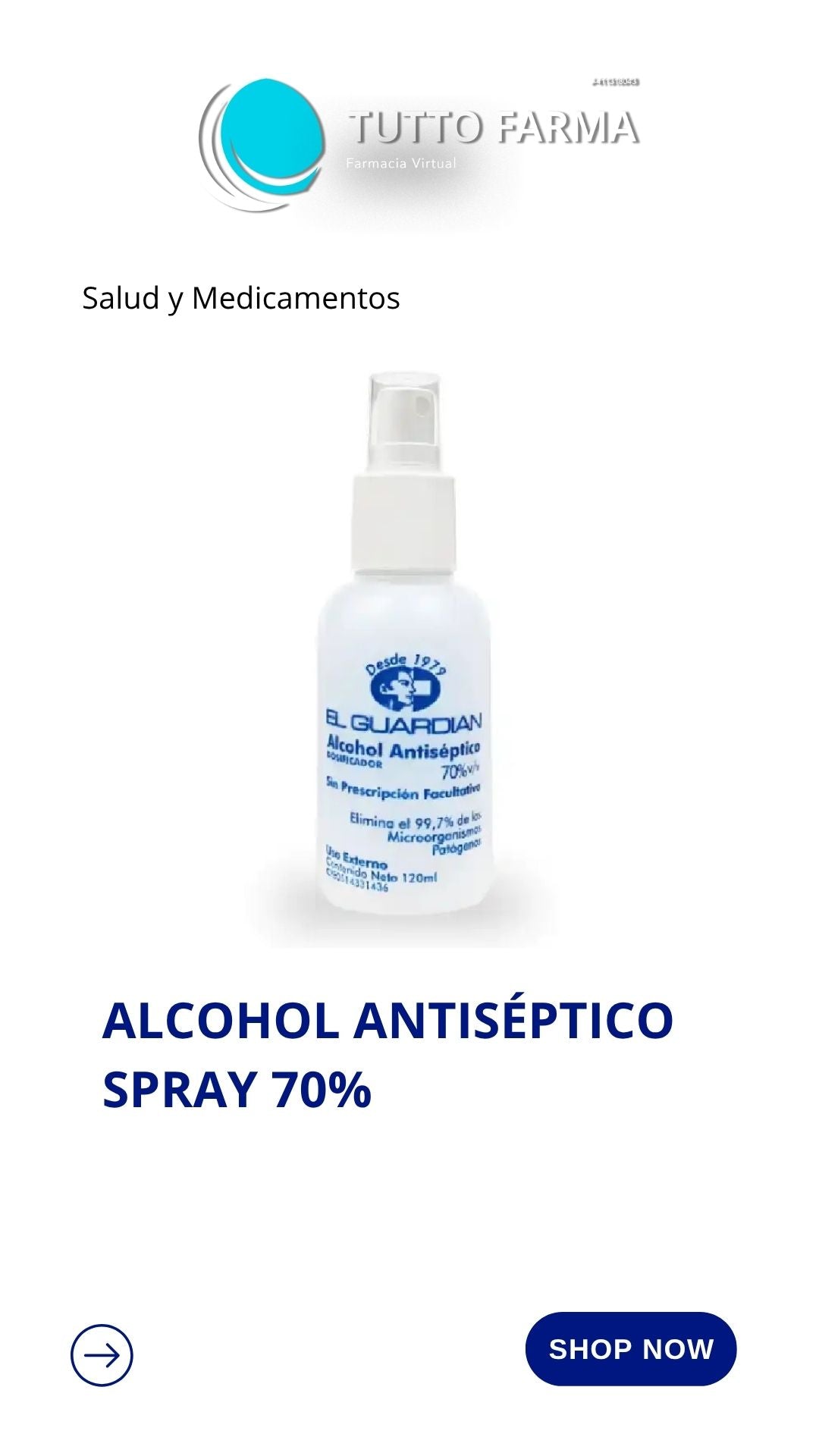 ALCOHOL PROTECTOR 70% ESP 120(E)