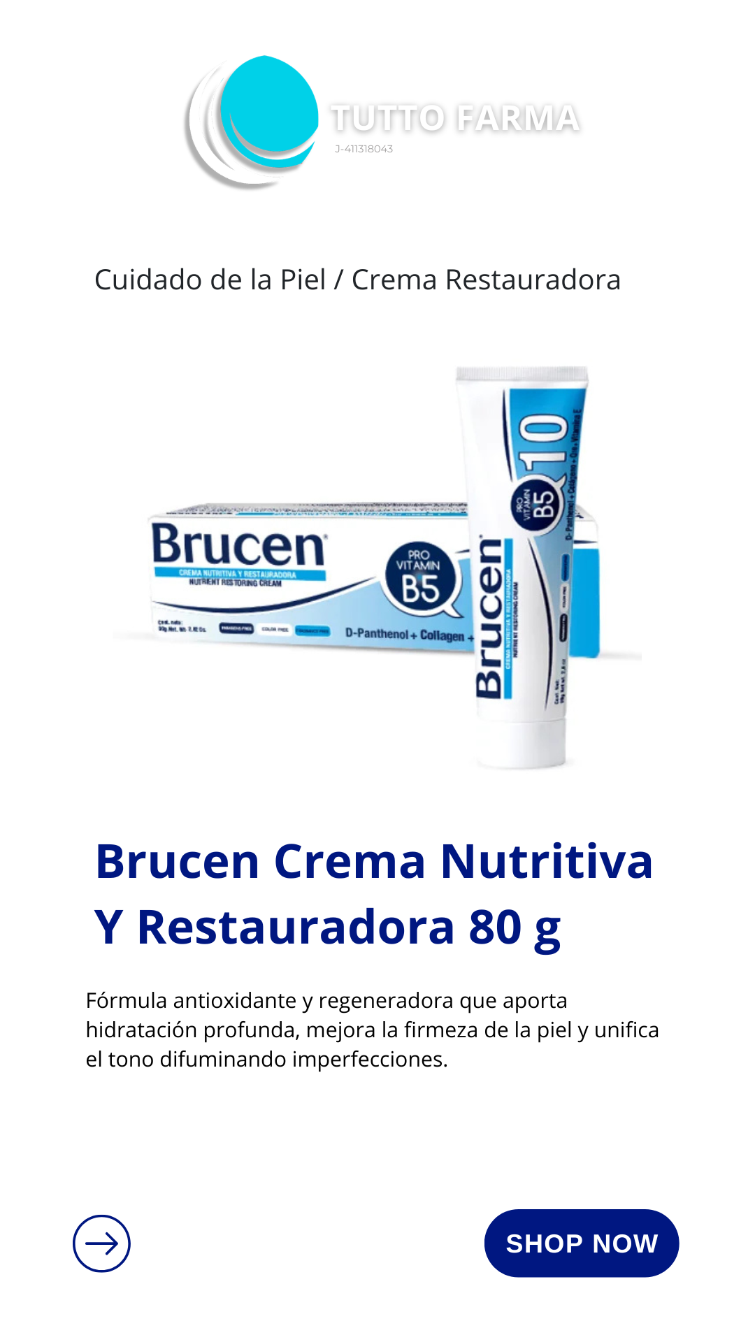 BRUCEN CR NUTRITI /REPOSO X1