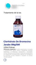 BROMEXINA PN 8MG JARABE 10ML