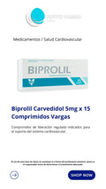 BIPROLIL 5MG X 15 COMP.(BISOPROLOL)