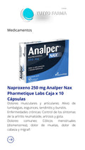 ANALPER NAX 250MG X18 CA