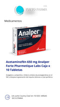 ANALPER FORTE 650MG X 10COMP