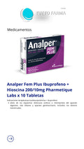 ANALPER FEM PLUS 200MG /10X COMP