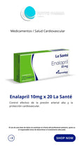 ENALAPRIL LS 10 MG X 20 COMP (E)