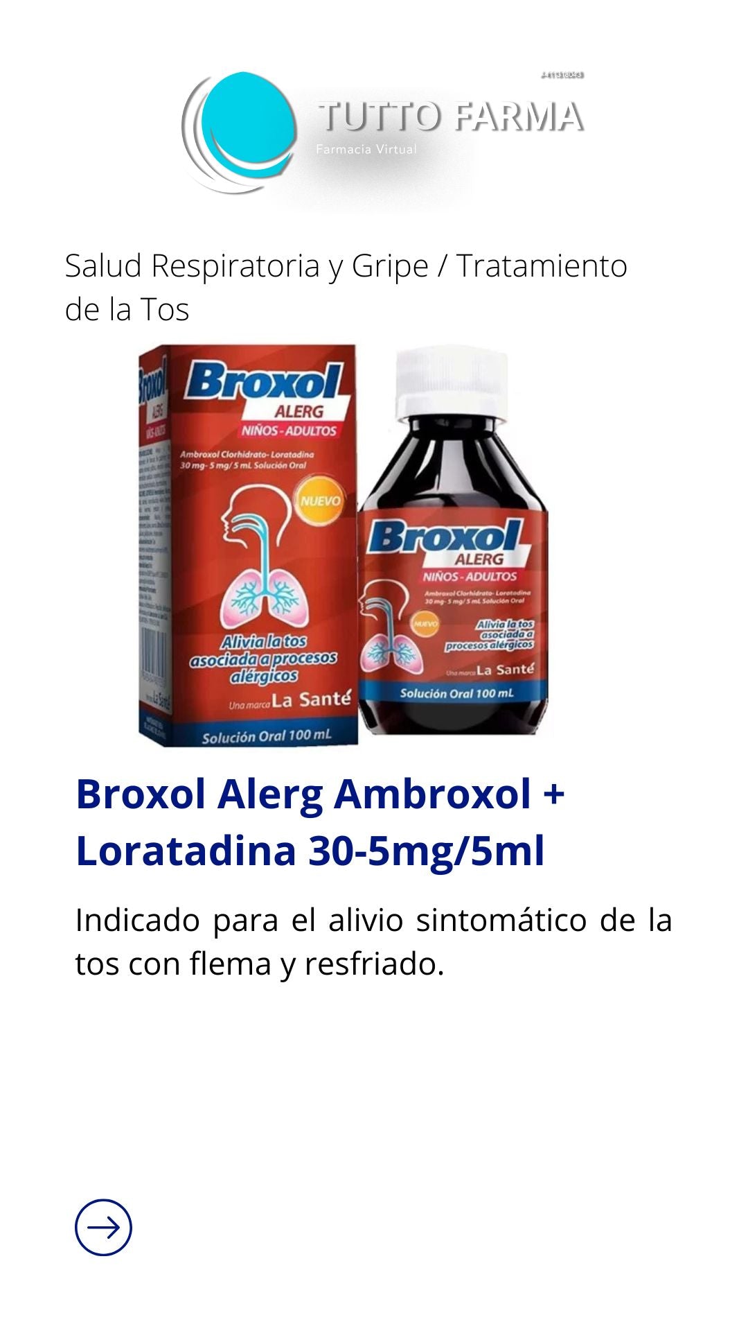 BROXOL ALERG S.ORAL 100ML