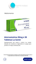 ATORVASTATINA LS20MG X 30TA (E)