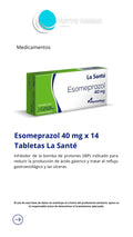 ESOMEPRASOL SANTE 40MG X14 TAB