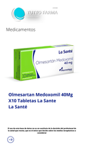 OLMESARTAN LS 40MG X10 CAP