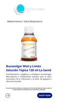 BUCOLXOLGAR SOL TOPICO BUCAL MIEL LIMONX 120 ML