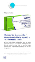 OLMESARTÁN + H LS 40MG- 12.5 X 10TAB