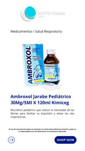 AMBROXOL PEDIATRICO 120ML
