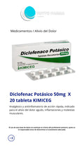 DICLOFENAC POTASICO 50MG X 20TAB