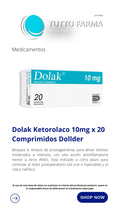 DOLAK 10MG X20 CO (E)