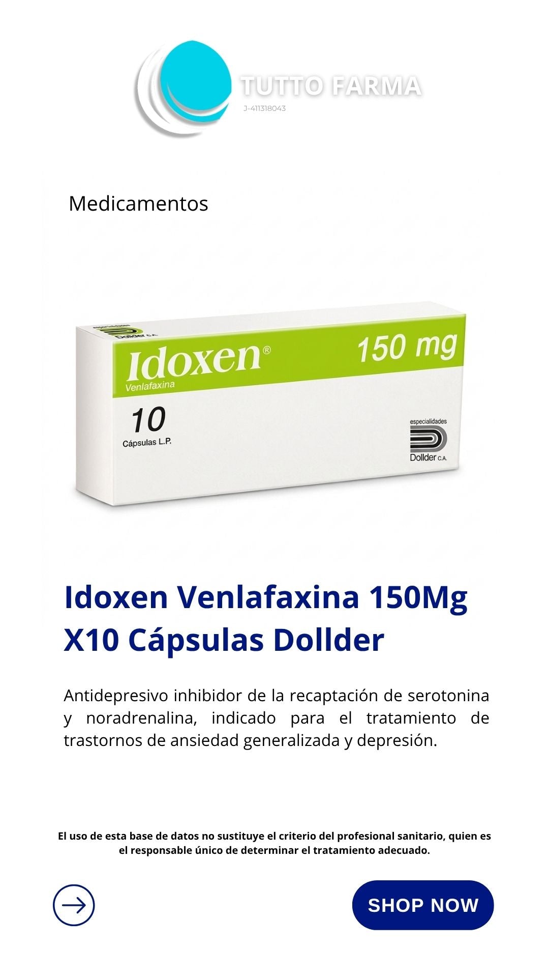 IDOXEN LP 150MG X 10CA (E)