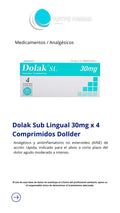 DOLAK SL 30MG X 4 COMP