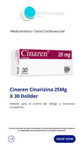CINAREN 25MGX 30 C0(E)