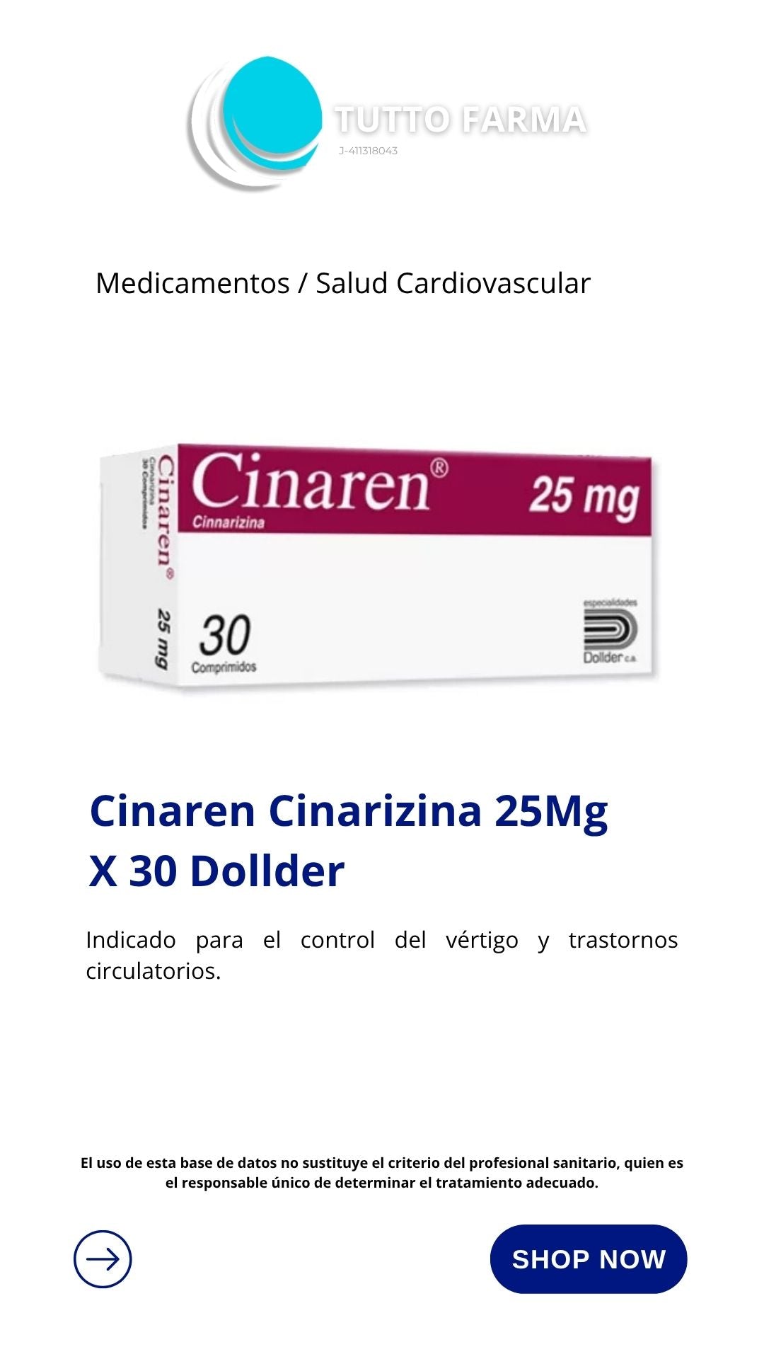 CINAREN 25MGX 30 C0(E)