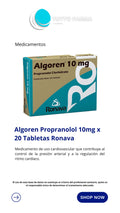 ALGOREN 10MG COMPRIMIDOS 10 X 20