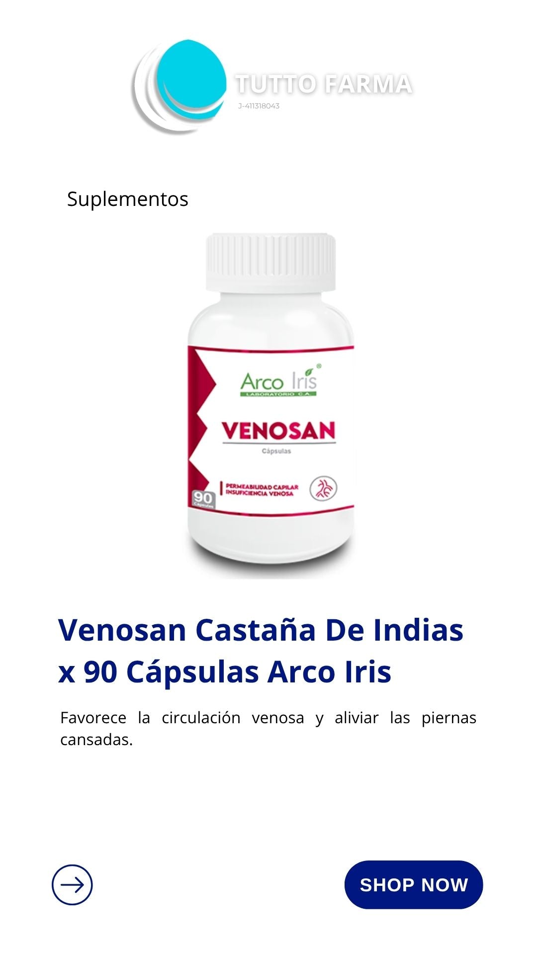 VENOSAN AR 300MG X 90 CA (E)