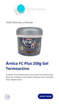 ARNICA FC PLUS GEL TAR250