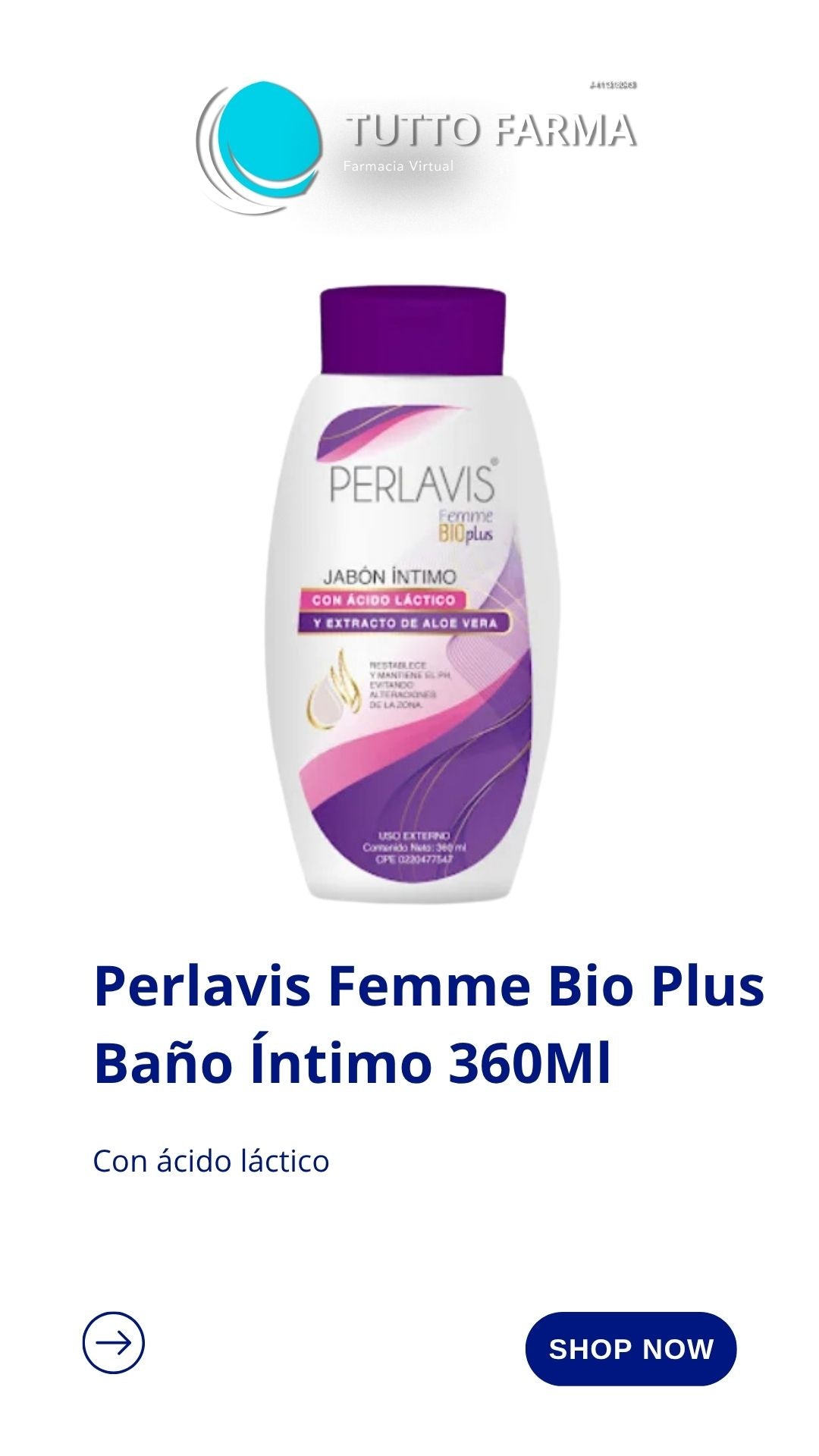 PERLAV FEMMBIOPLUS 360ML