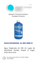 AGUA OXIGENADA AL 30% X500 CC