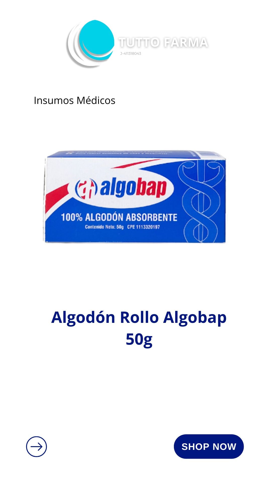 ALGODÓN X50G (ALGOBAP)