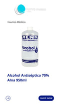 ALCOHOL ANTISEPTICO 70%X 950ML ALNA (e)