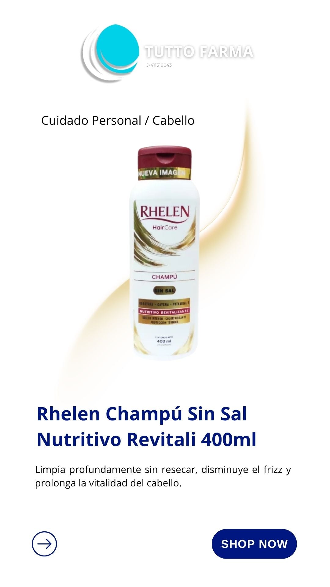 RHELEN CH NUTRI S/S 400MG
