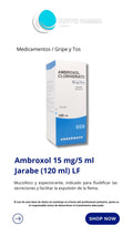 AMBROXOL 15MG/5ML JB PED 120ML(E)