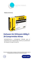 DALTAZEN 60MG X 20 COMP (E)