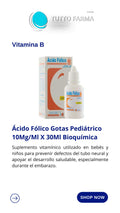 ÁCIDO FÓLICO BQ GOTAS 30ML PED