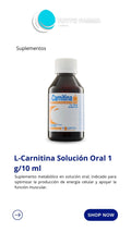 L CARNITINA 1G /10ML SOL ORAL 120ML(E)