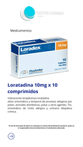 LORATADINA 10 MG X 10TA
