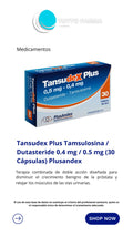 TAMSULOSINA TANSUDEX 0.4MG X 30TA (E)
