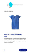 BATA DE PROTECCIÓN X 1 40G
