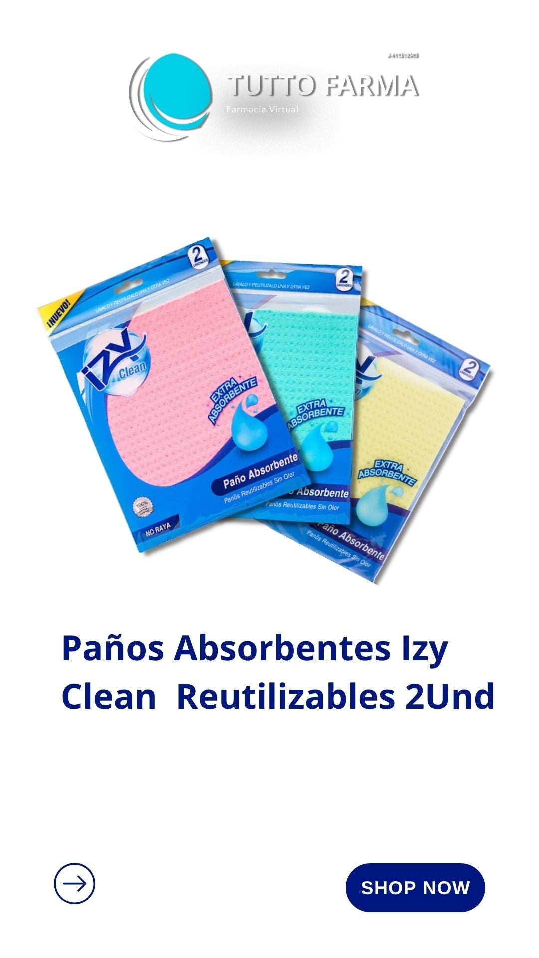 PAÑO ABSORBENTE YIL X 2