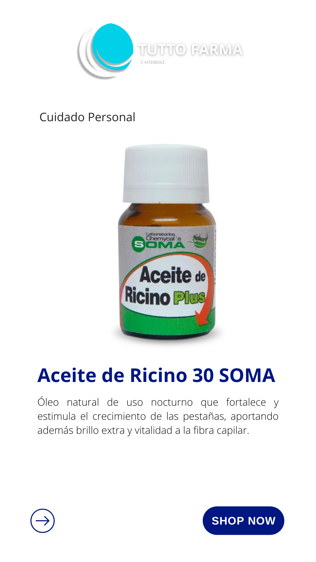 ACEITE DE RICINO S 30 CC