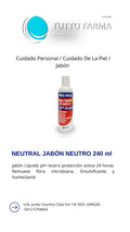 JABÓN NEUTRO SOMA 240ML