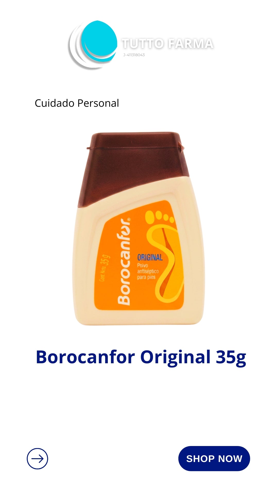 BOROCANFOR ORI. POLVO 35GR