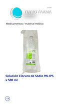 SOL / FISIOLOGICA IPS 0,9% X500ML