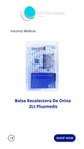 BOLSA RECOLECTORA ORINA PM 2 L